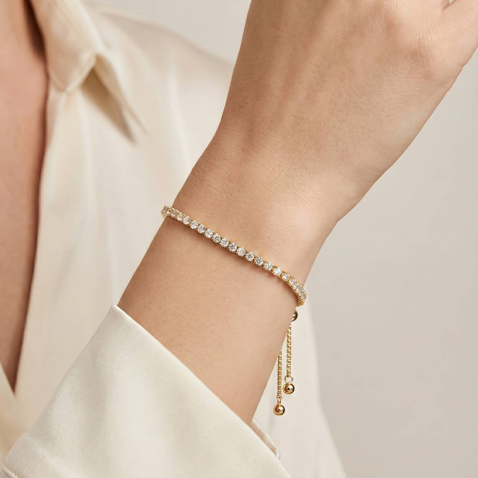 Crystal Tennis Bracelet