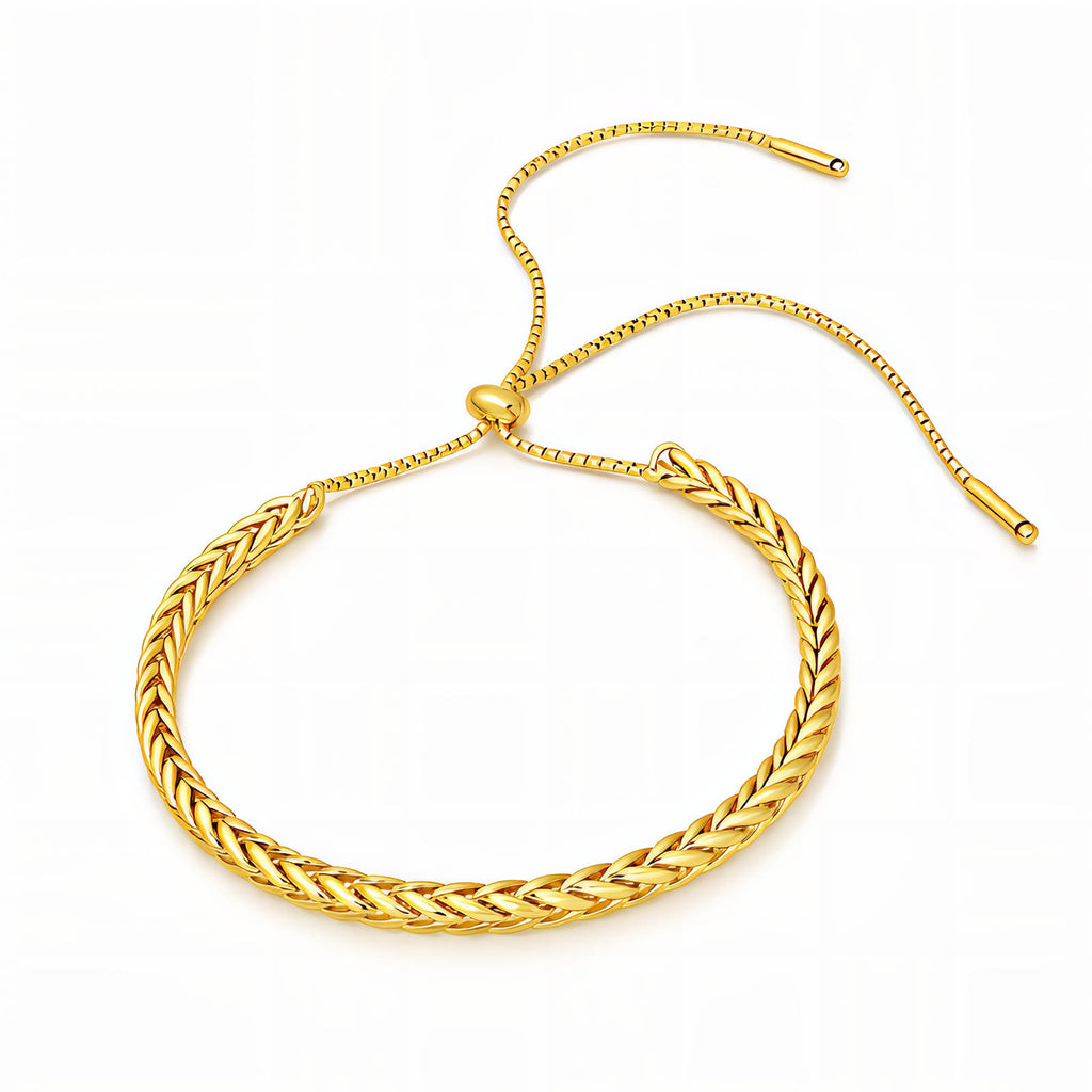 Golden Braid Bracelet