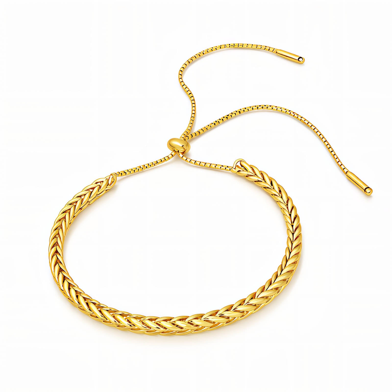 Golden Braid Bracelet