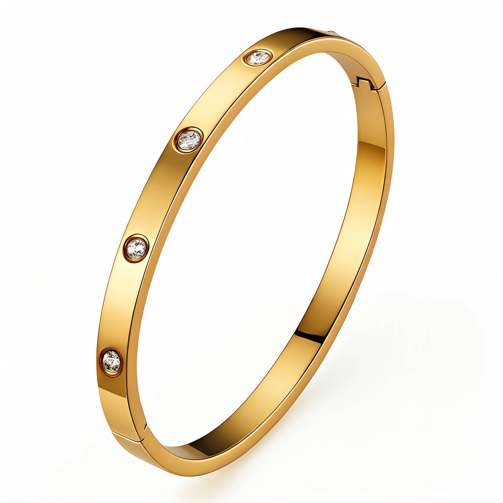 Imperial Crystal Bangle