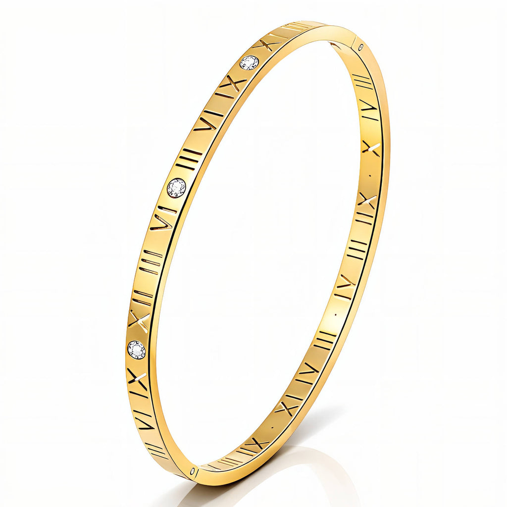 Roman Crystal Bangle