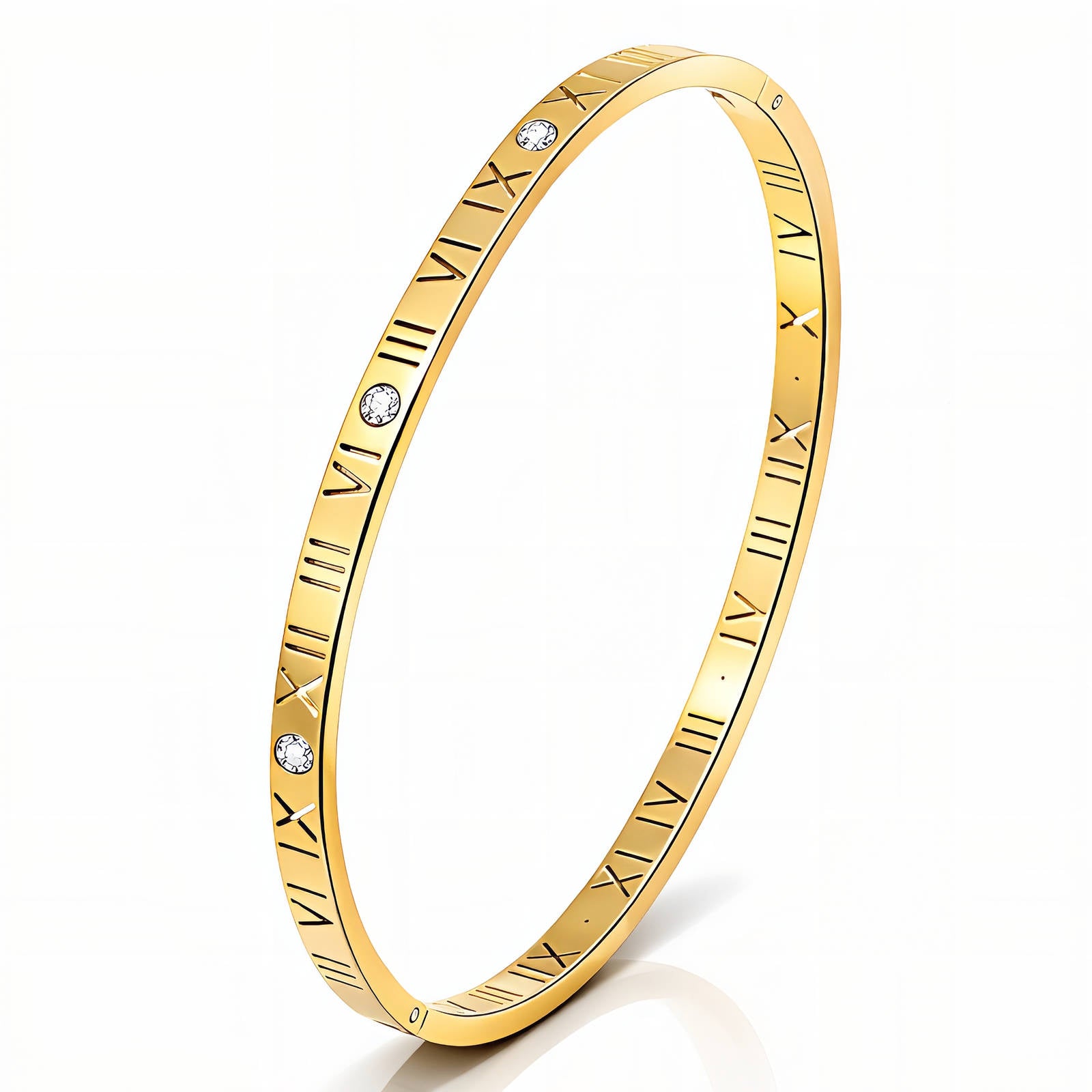 Roman Crystal Bangle