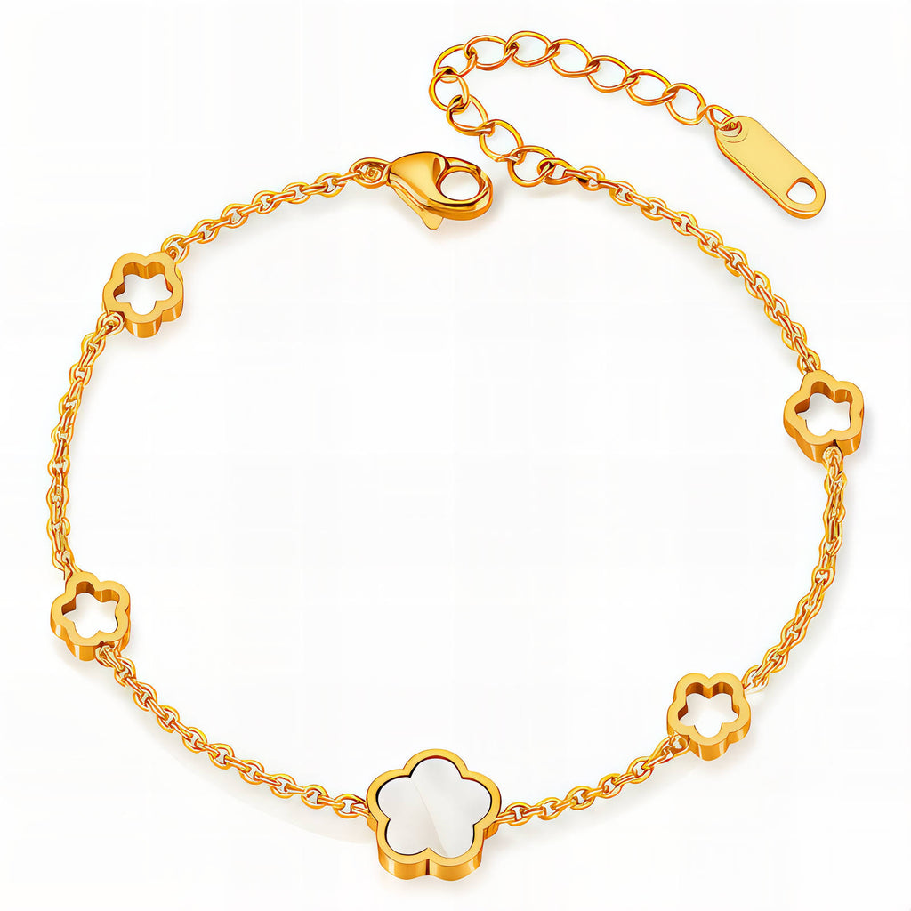 White Clover Bracelet