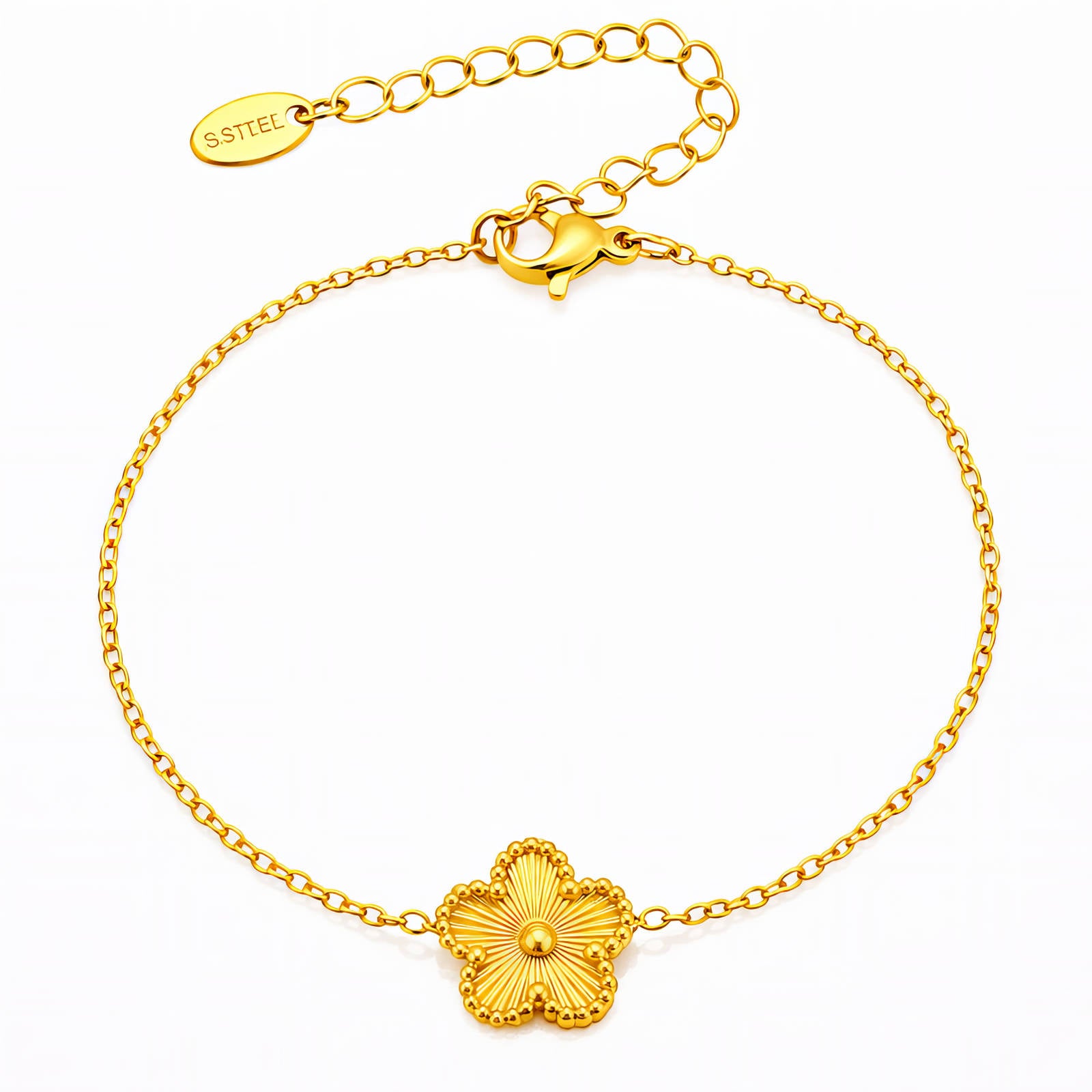 Golden Clover Bracelet