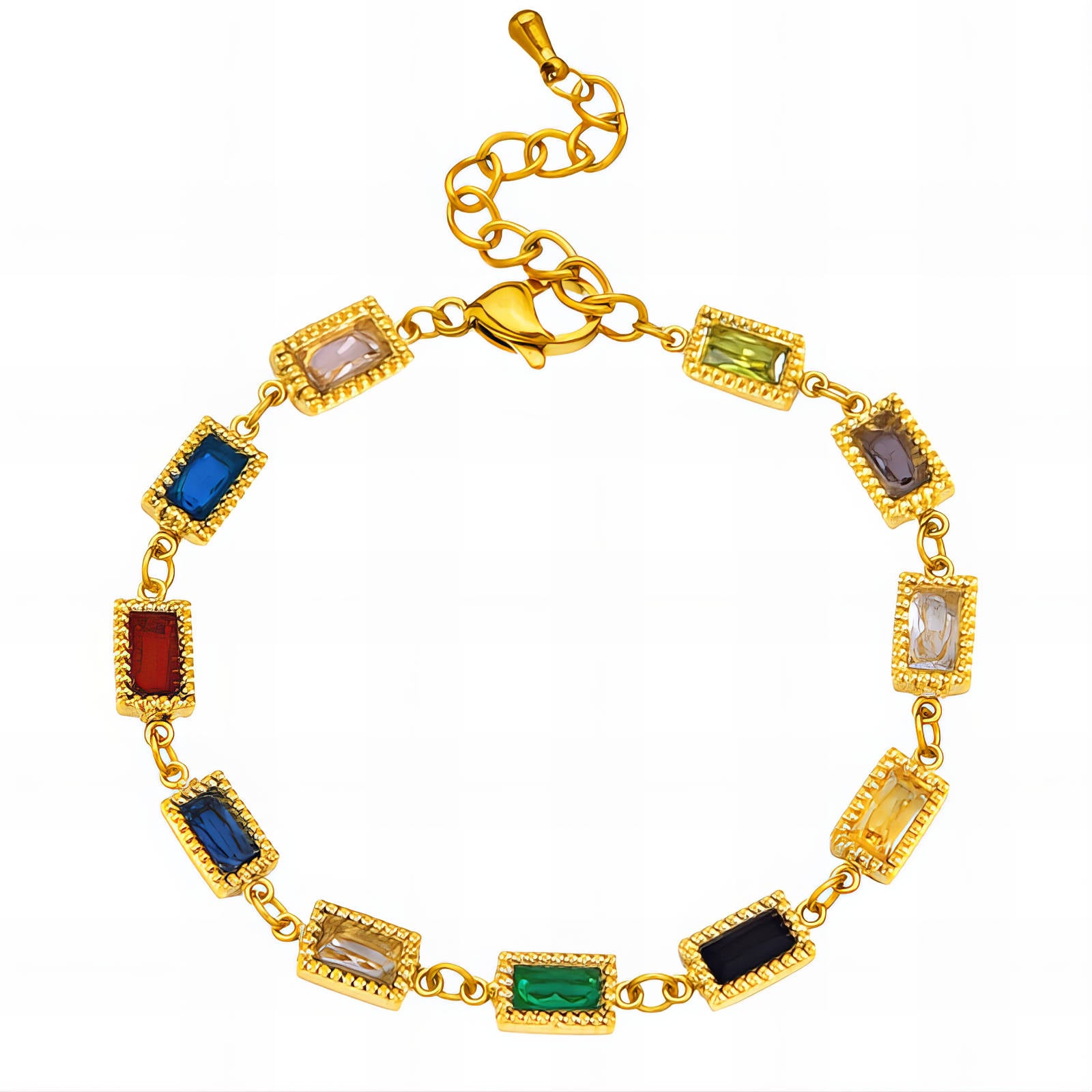 Mosaic Gem Bracelet