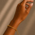 Golden Braid Bracelet
