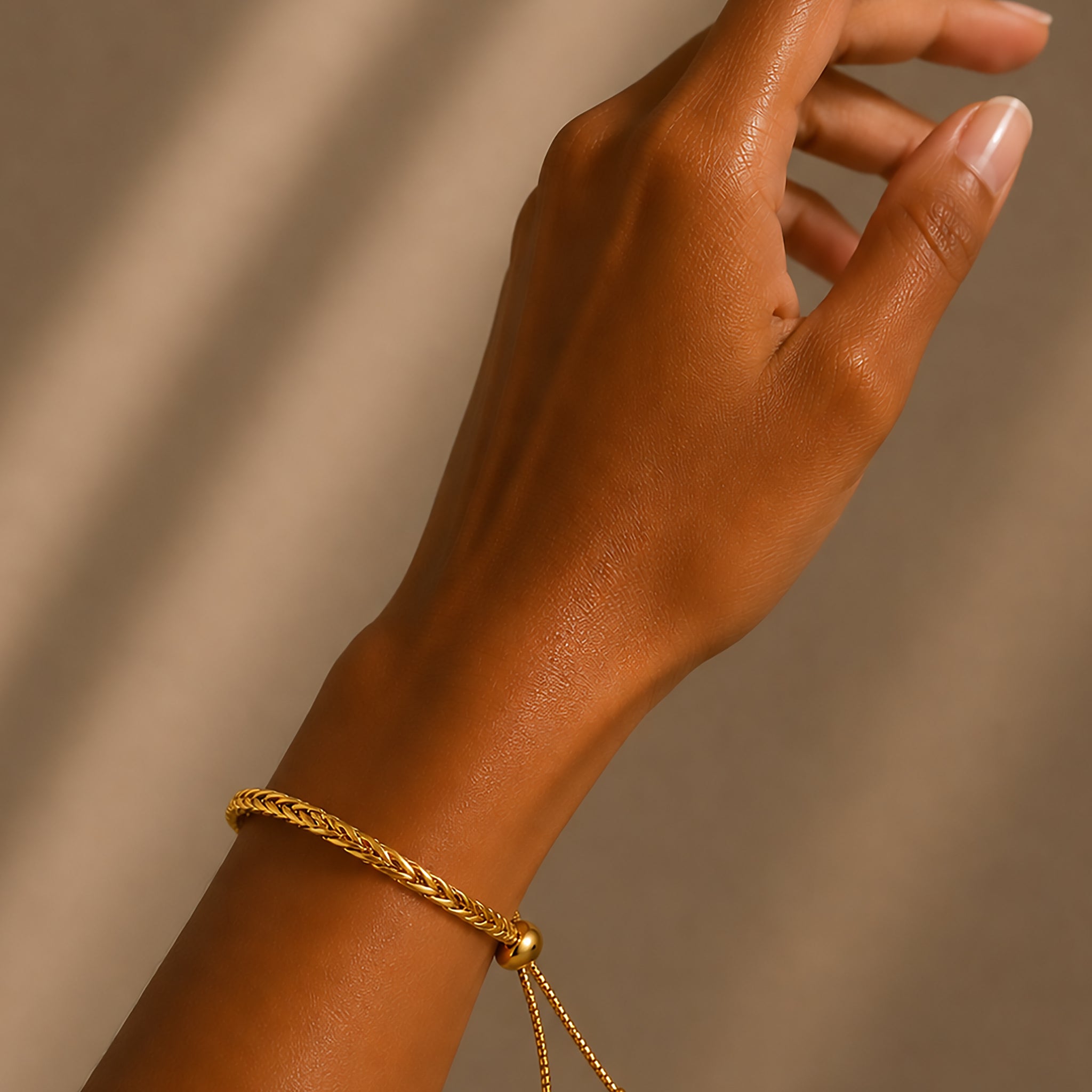 Golden Braid Bracelet