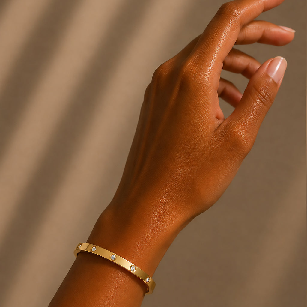 Imperial Crystal Bangle