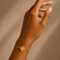 Golden Clover Bracelet