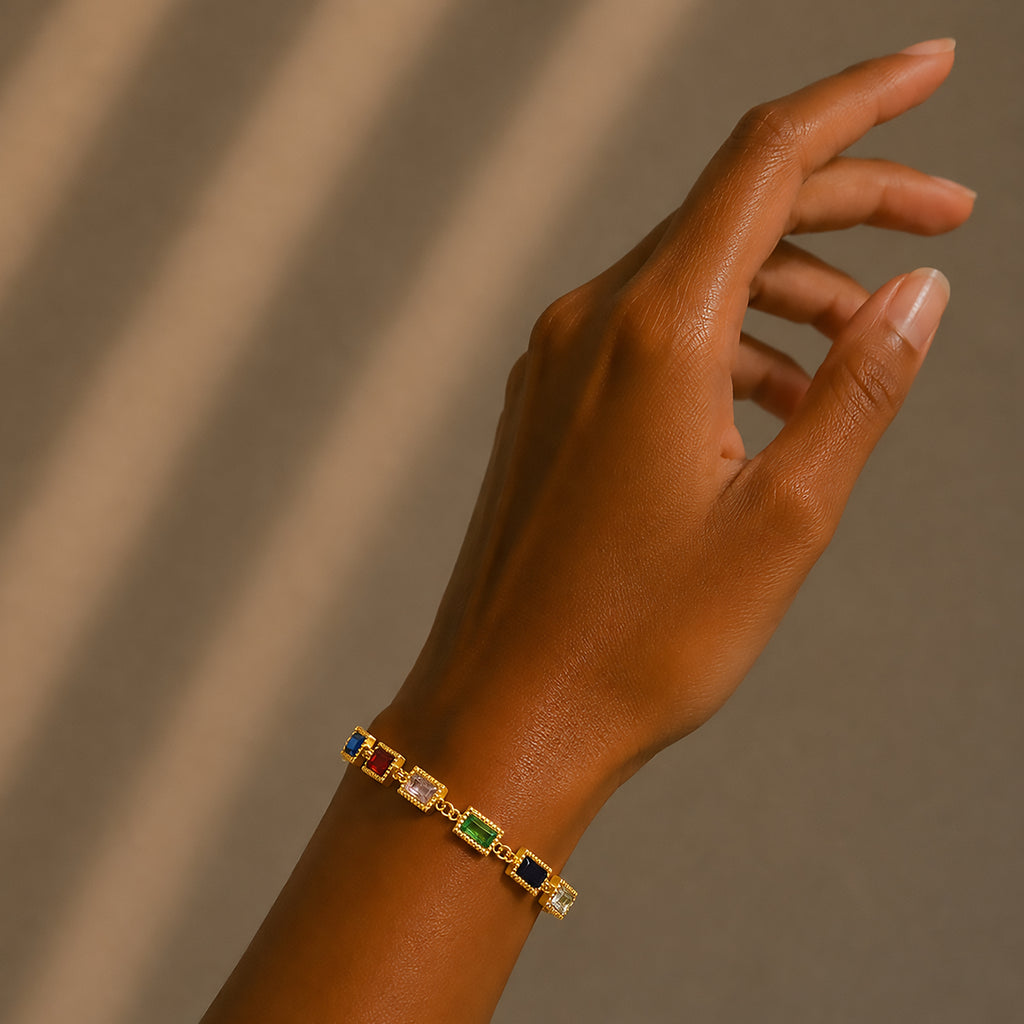 Mosaic Gem Bracelet