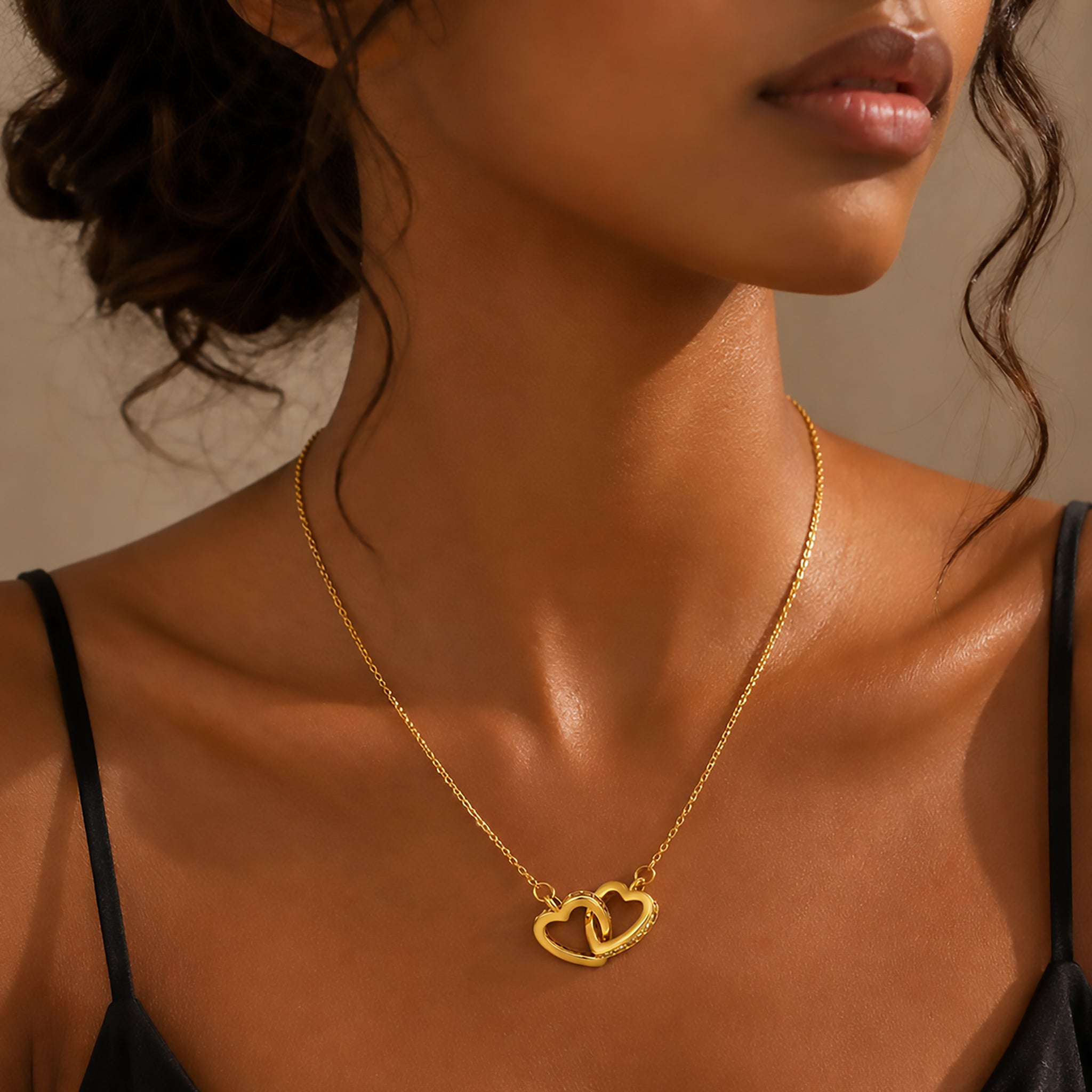 Linked Hearts Necklace