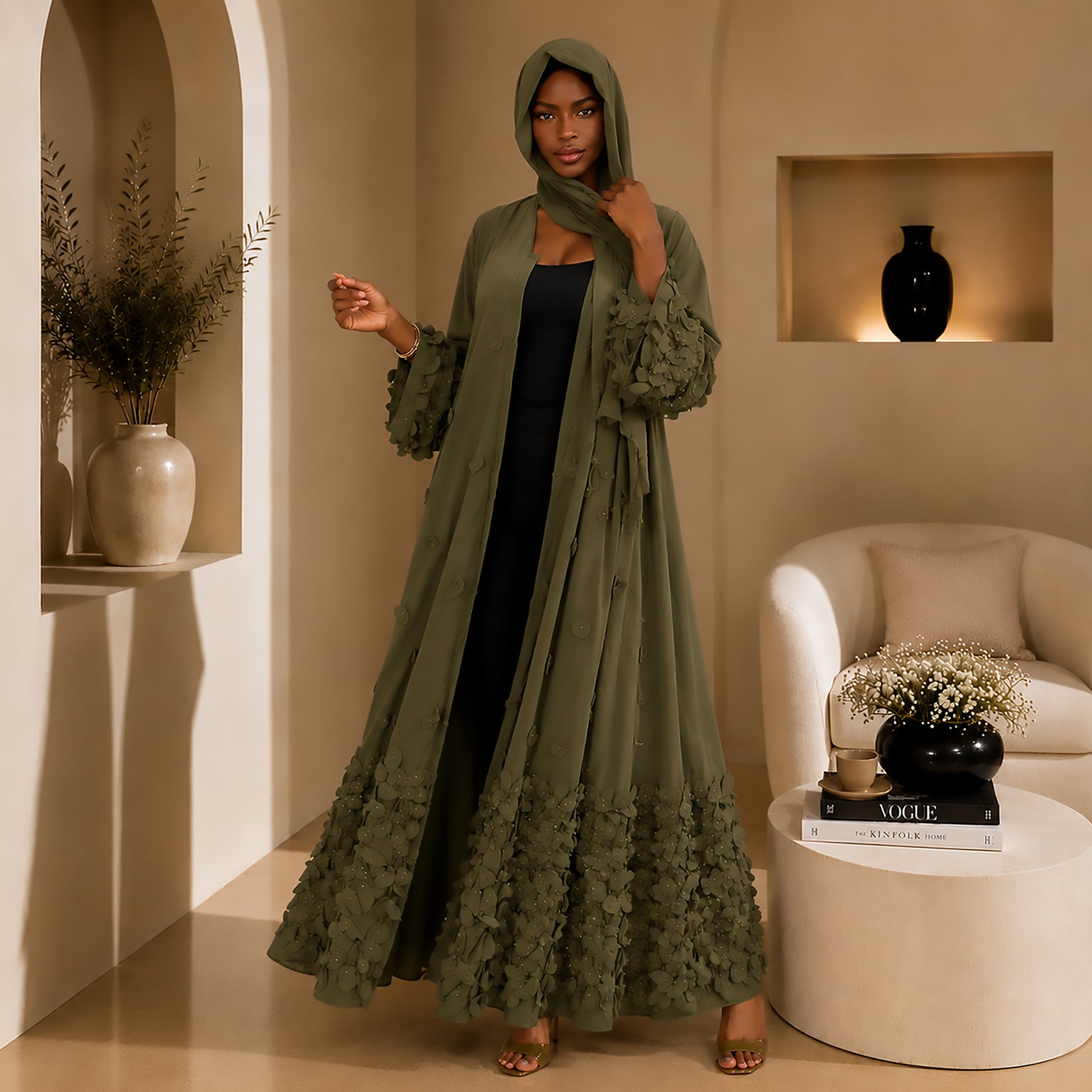 Bloom Abaya
