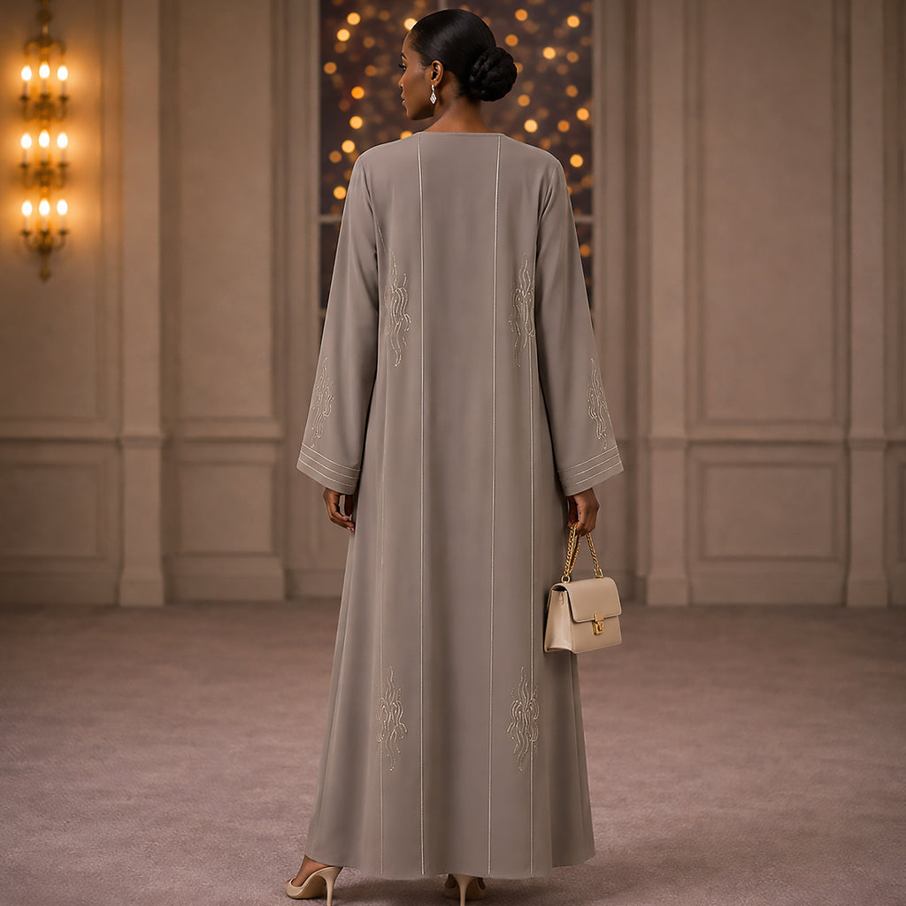 Soft Stone Abaya