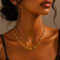 Golden Knot Necklace