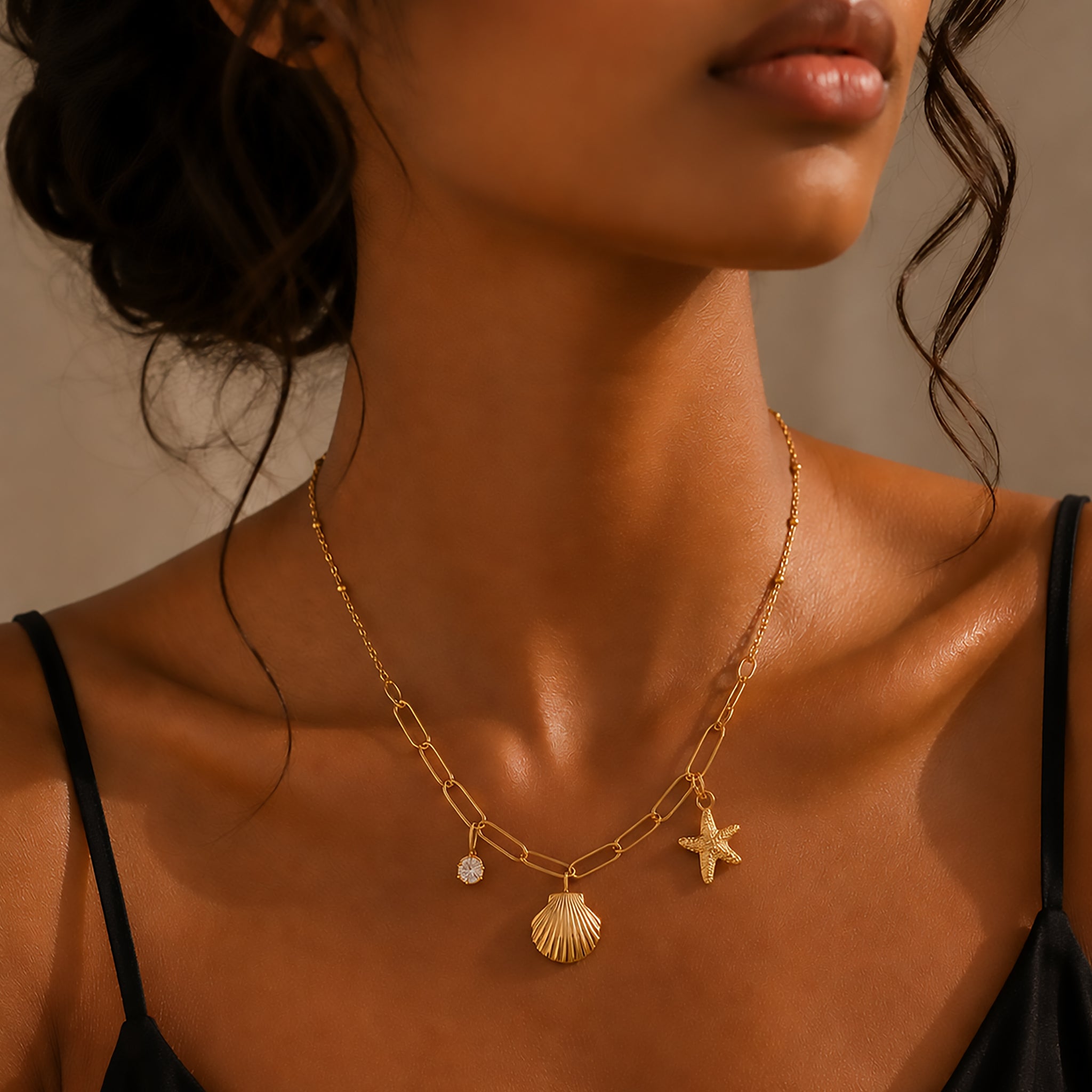 Ocean Charm Necklace