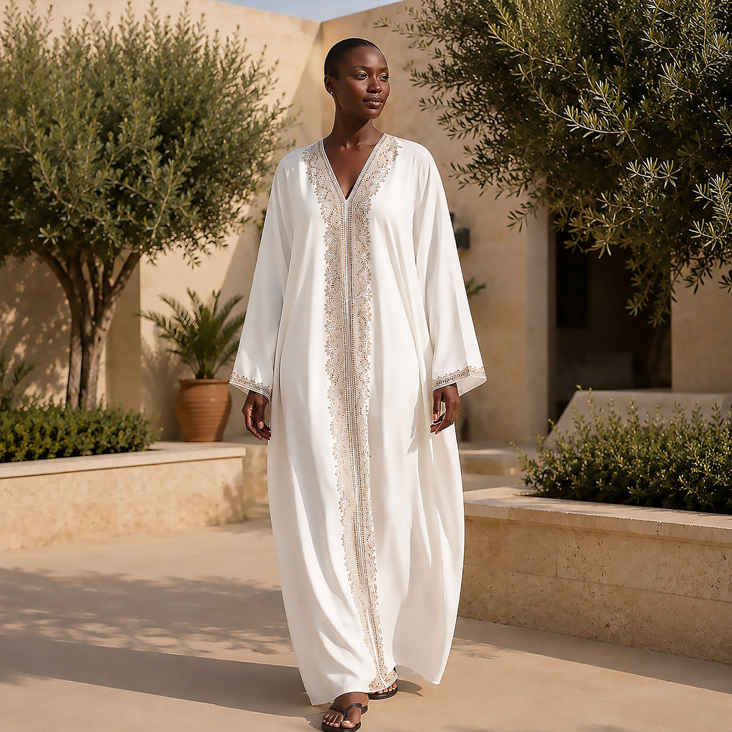 Ivory Grace Abaya