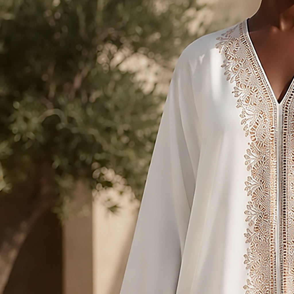 Ivory Grace Abaya