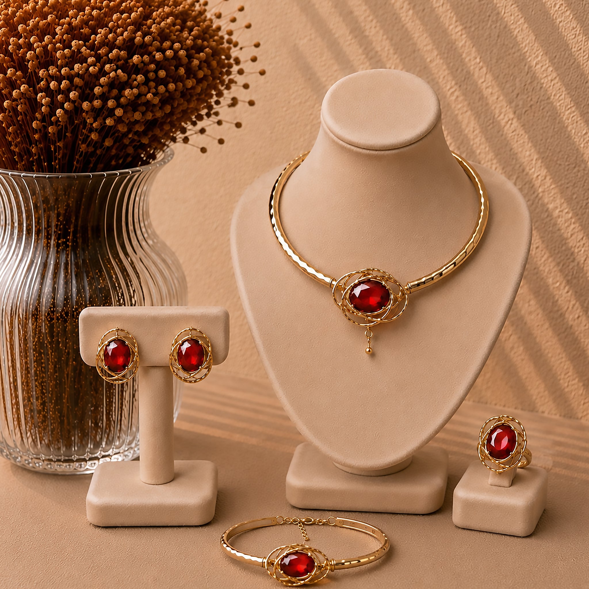 Ruby Radiance Set